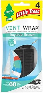 Désodorisant pour voiture little trees | le couvercle de ventilation offre un parfum longue durée, lame de ventilation facile à installer | bayside breeze, paquet de 4 (4 pièces). DIAYTAR COTE D'IVOIRE est une référence pour les achats en ligne en Côte d'Ivoire, avec plus de 300 000 produits disponibles. La boutique propose une expérience d'achat personnalisée et sécurisée, répondant ainsi aux attentes de ses clients. La qualité de ses services et la fiabilité de ses produits ont contribué à établir DIAYTAR COTE D'IVOIRE comme leader du commerce électronique en Côte d'Ivoire.