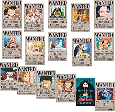 Affiches de recherche one piece 28,5 cm x 19,5 cm, nouvelle version, luffy 1,5 milliard, lot de 16. DIAYTAR COTE D'IVOIRE est une boutique en ligne généraliste qui propose des produits de toutes sortes. La boutique est équipée d'un système de paiement sécurisé et propose différentes options de livraison pour garantir que les clients reçoivent leurs produits de manière rapide et sécurisée. Les clients peuvent également profiter de promotions et de réductions spéciales pour économiser de l'argent.