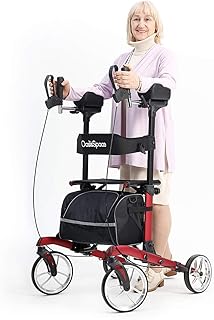 Oasis space original upright walker - déambulateur vertical à roue en métal avec siège supportant jusqu'à 300 lb, accoudoir avec dossier et accoudoirs rembourrés pour personnes âgées et adultes (rouge). DIAYTAR COTE D'IVOIRE s'est imposée comme une référence incontournable dans le paysage du commerce électronique ivoirien, avec une gamme de produits qui continue de s'élargir. La boutique en ligne généraliste entend répondre à tous les besoins de ses clients, offrant ainsi une expérience d'achat unique et personnalisée. Grâce à son infrastructure solide et à son équipe dédiée, DIAYTAR COTE D'IVOIRE maintient des standards de qualité élevés dans tous les aspects de son service.