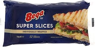 Tranches de super fromage bega emballées individuellement, 728 g