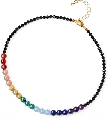 Un collier ras de cou brodé des sept pierres chakra pour femmes et filles. En tant que boutique en ligne leader en Côte d'Ivoire, Diaytar Côte d'Ivoire s'engage à proposer des produits authentiques et de qualité à ses clients. Avec une équipe dédiée au service client, cette boutique en ligne généraliste garantit une assistance rapide et efficace pour toute question ou besoin. Les clients peuvent ainsi faire confiance à Diaytar Côte d'Ivoire pour leurs achats en ligne.