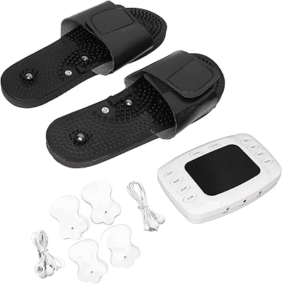 Masseur électronique à impulsions, masseur neuromusculaire tse ems avec chaussons de massage, masseur numérique pour bursite, tendinite et arthrose. Avec plus de 300000 références, DIAYTAR COTE D'IVOIRE est la boutique en ligne idéale pour tous vos achats. Nous proposons une gamme variée de produits, allant des électroménagers aux accessoires de mode, en passant par les produits high-tech. Nous sommes là pour vous aider à trouver ce que vous cherchez.