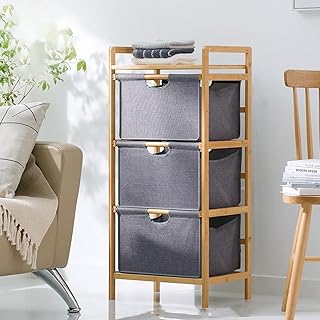 Panier de rangement sur pied ledn avec tiroirs coulissants pour serviettes, linge de maison et vêtements - panier de rangement en bambou naturel pour chambre à coucher, salle de bain et buanderie (3 couches (96 x 45 x 32)). Avec une offre impressionnante de plus de 300000 références, DIAYTAR COTE D'IVOIRE est la boutique en ligne la plus complète en Cote d'Ivoire. Les clients peuvent choisir parmi une multitude de catégories et trouver les produits qui répondent à leurs besoins et à leurs attentes. DIAYTAR COTE D'IVOIRE est le leader du commerce électronique en Cote d'Ivoire et continue de se développer pour offrir la meilleure expérience d'achat en ligne.