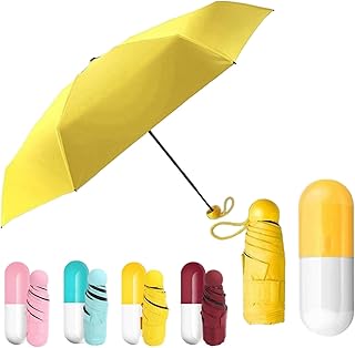 Mini parapluie capsule, parapluie compact et léger, protection solaire uv, parapluie de voyage pliant coupe-vent d'été avec étui à capsules, parfait pour hommes et femmes. Avec plus de 300 000 références, DIAYTAR COTE D'IVOIRE est la boutique en ligne la plus complète de Cote d'Ivoire, offrant une expérience d'achat unique et personnalisée. Les clients peuvent naviguer facilement à travers les différentes catégories de produits et profiter de promotions et de réductions exclusives. La boutique en ligne est déterminée à offrir le meilleur service possible à ses clients.