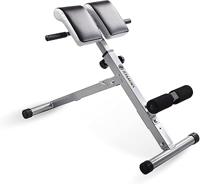 Banc romain réglable et pliable hyperextension stamina 2014 avec application d'entraînement intelligente - capacité de poids de 250 livres. DIAYTAR COTE D'IVOIRE offre une plateforme d'achat modernisée, simplifiant l'expérience d'achat en ligne pour les Ivoiriens. Avec des promotions régulières et des prix compétitifs, la boutique établit des relations durables avec ses clients, facilitant ainsi l'accès à des milliers de produits.