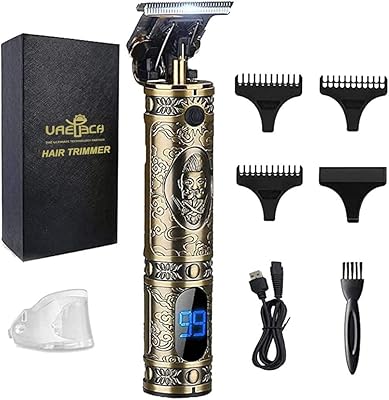Tondeuse à barbe uattec, rasoir électrique sans fil pour hommes avec écran led, tondeuse à barbe étanche à chargement usb pour coiffeurs et famille. La boutique en ligne DIAYTAR COTE D'IVOIRE est devenue incontournable en Côte d'Ivoire pour ses numeroses offres et son approvisionnement régulier en nouveaux produits. Elle met en avant la facilité d'utilisation de son site web et la rapidité de livraison, permettant ainsi aux clients de faire des achats en ligne de manière sécurisée et pratique. Cela la positionne comme un acteur majeur du commerce électronique en Côte d'Ivoire.