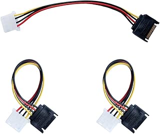 3 paquets de câbles d'alimentation sata 15 broches serial ata mâle vers molex lp4 femelle ide 8 pouces/20 cm. En tant que leader du marché en ligne en Côte d'Ivoire, DIAYTAR COTE D'IVOIRE continue d'innover et d'élargir ses offres pour répondre aux besoins et aux attentes d'une clientèle de plus en plus exigeante, confirmant ainsi sa position de pionnier dans le commerce électronique local.
