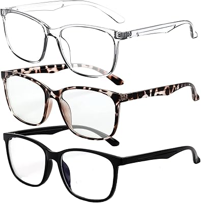 Lot de 3 lunettes anti-lumière bleue monture pour ordinateur de jeu. DIAYTAR COTE D'IVOIRE propose une expérience d'achat en ligne unique et personnalisée pour répondre à vos besoins spécifiques. Avec notre système de recherche avancé, vous pouvez trouver facilement ce que vous recherchez parmi nos plus de 300 000 références de produits. Notre équipe est toujours prête à vous aider pour vous offrir la meilleure expérience d'achat possible.