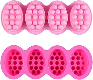Moule à savon en silicone, moule à savon de massage ovale à 4 cavités pour biscuits, chocolat, gâteaux, travaux manuels. En Côte d'Ivoire, DIAYTAR COTE D'IVOIRE est la boutique en ligne qui compte avec plus de 300 000 références. Cette plateforme proposant tout type de produits, des cosmétiques aux produits culturels, est votre destination idéale pour tous vos besoins. Avec DIAYTAR COTE D'IVOIRE, achetez en toute confiance et sécurité.