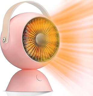 Mini radiateur électrique en céramique pour la maison, silencieux, à faible consommation d'énergie