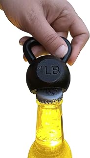 Ouvre-bouteille kettlebell, 1 livre | cadeaux de bière pour le crossfit et l'haltérophilie pour hommes et femmes | cadeaux pour le papa qui a tout. Chez DIAYTAR COTE D'IVOIRE, nous nous engageons à offrir à nos clients la meilleure expérience d'achat en ligne possible. Notre équipe de professionnels est dédiée à vous fournir un service de qualité et à vous aider à trouver les produits qu'il vous faut parmi nos 300 000 références. Nous sommes fiers d'être la boutique en ligne leader en Côte d'Ivoire.