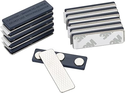 Ensemble de 12 porte-cartes magnétiques t-up avec 3 aimants et type 3m pour école, hôtel, salon commercial, bureau (bleu marine). DIAYTAR COTE D'IVOIRE, boutique en ligne généraliste avec plus de 300000 references, est la destination idéale pour faire vos achats en ligne en Cote d'Ivoire. Avec une large gamme de produits, vous êtes sûr de trouver ce que vous cherchez. DIAYTAR COTE D'IVOIRE offre une expérience d'achat en ligne sécurisée et pratique.