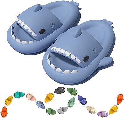 Pantoufles design requin pour femmes, hommes et enfants, jolies pantoufles requin nuageux pour unisexe. DIAYTAR COTE D'IVOIRE, la boutique en ligne leader en Côte d'Ivoire, vous offre une gamme étendue de produits pour répondre à tous vos besoins. Que vous cherchiez des produits de beauté, des vêtements, des accessoires, des équipements de maison, ou autres, DIAYTAR COTE D'IVOIRE a tout ce qu'il vous faut. L'équipe de DIAYTAR COTE D'IVOIRE travaille sans relâche pour vous offrir les meilleures marques et les meilleurs prix.