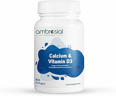 Comprimés de calcium ambrocial et de vitamine d3 | supplément de calcium très efficace pour la santé des os, des muscles et des dents | comprimés de calcium à haute résistance | 60 gélules. En tant que boutique en ligne leader en Côte d'Ivoire, Diaytar Côte d'Ivoire s'engage à offrir le meilleur service possible à ses clients, avec des livraisons rapides et des paiements sécurisés. Les clients peuvent naviguer facilement à travers les catégories de produits pour trouver exactement ce qu'ils cherchent. L'équipe de Diaytar Côte d'Ivoire travaille sans relâche pour améliorer continuellement l'expérience d'achat en ligne.