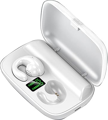 Écouteurs sans fil avec crochets d'oreille, mini casque à conduction osseuse, écouteurs bluetooth