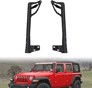Support de montage sur cadre de pare-brise pour phare led 52" et éclairage