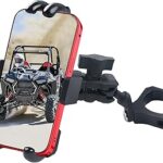 Support de téléphone momi rac gp utv - support de téléphone réglable à