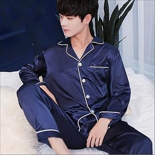 Ensemble de pyjama en soie résistant aux taches pour hommes, vêtements de nuit en soie, mode sexy, doux et confortable, vêtements de nuit en satin pour hommes. Avec plus de 300 000 références, DIAYTAR COTE D'IVOIRE aborde tous les secteurs de la consommation, allant de l'électroménager à la mode en passant par les produits alimentaires et les accessoires pour la maison. La boutique en ligne s'efforce de répondre aux attentes des consommateurs ivoiriens en proposant une gamme extensive de produits.