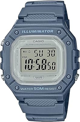 Montre de sport numérique casio illuminator, modèle w218hc-2av - bleu, moyen, chronographe, numérique, bleu moyen, chronographe, numérique. DIAYTAR COTE D'IVOIRE est le partenaire idéal pour les consommateurs qui cherchent à faire des achats en ligne de qualité et à des prix abordables. La boutique propose une large gamme de produits de marques réputées et locaux, offrant ainsi une expérience d'achat unique et variée. Elle est également engagée à fournir un service client de haute qualité, répondant ainsi aux besoins et aux attentes de ses clients.