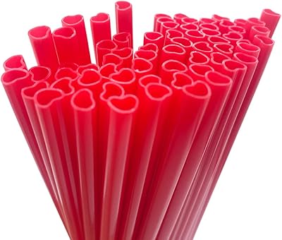 Amstho 100 pièces pailles en forme de coeur, pailles jetables pailles en plastique pour boisson, thé, shakers, cacao (rouge). La boutique en ligne DIAYTAR COTE D'IVOIRE est une plateforme de commerce électronique qui permet aux clients de découvrir et d'acheter une grande variété de produits en ligne. Avec plus de 300000 références, elle offre une large sélection de produits pour répondre à tous les besoins de ses clients. Elle propose des services de paiement sécurisés et des livraisons fiables pour une expérience d'achat en ligne sécurisée.