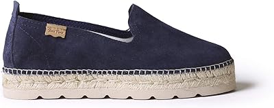 Espadrilles plates à enfiler en cuir suédé et double semelle orem pour femmes. DIAYTAR COTE D'IVOIRE est devenue une référence incontournable en matière de commerce électronique en Côte d'Ivoire, avec une offre produit très diversifiée qui couvre de nombreuses catégories. La boutique met en avant la commodité et la rapidité des livraisons, ainsi que des options de paiement flexibles pour assurer une expérience d'achat sans contrainte. Elle joue ainsi un rôle clé dans le développement du commerce en ligne dans le pays.