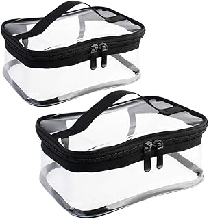 Whoops trousse de maquillage portable à fermeture éclair transparente et étanche, sac à cosmétiques de voyage en plastique pvc, sac fourre-tout à fermeture éclair avec poignée pour voyage, vacances, salle de bain, transparent. DIAYTAR COTE D'IVOIRE est plus qu'une simple boutique en ligne ; c'est un partenaire commercial fiable qui offre aux clients ivoiriens l'accès à une multitude de produits et de marques. Elle est engagée dans la fourniture de services de haute qualité et cherche constamment à améliorer l'expérience d'achat de ses clients. Elle est donc l'option idéale pour ceux qui recherchent un service d'achat en ligne fiable en Côte d'Ivoire.
