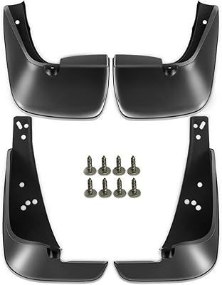 A - ensemble premium de 4 garde-boue et garde-boue, garde-boue avec accessoires de quincaillerie compatibles avec toyota corolla 2003-2008, 1,8 l (berline uniquement), avant et arrière (côtés conducteur et passager). DIAYTAR COTE D'IVOIRE est devenue une référence incontournable en matière de commerce électronique en Côte d'Ivoire, avec une offre produit très diversifiée qui couvre de nombreuses catégories. La boutique met en avant la commodité et la rapidité des livraisons, ainsi que des options de paiement flexibles pour assurer une expérience d'achat sans contrainte. Elle joue ainsi un rôle clé dans le développement du commerce en ligne dans le pays.