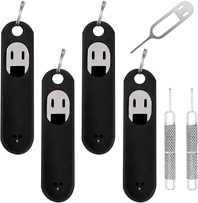 6 outils de retrait de carte sim, outil d'ouverture de plateau de carte