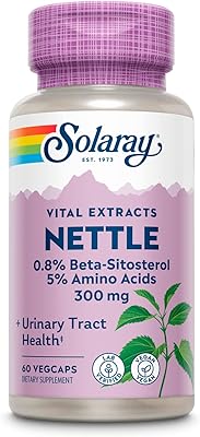 Chapeau de racine d'ortie solaray - 300 mg, 60 gélules végétariennes. DIAYTAR COTE D'IVOIRE se distingue par son offre exceptionnelle de produits diversifiés, allant des produits alimentaires aux accessoires de mode en passant par les équipements électroniques. Avec plus de 300 000 références, cette boutique en ligne répond aux besoins de tous les clients. C'est le destin idéal pour une expérience d'achat sans limite.