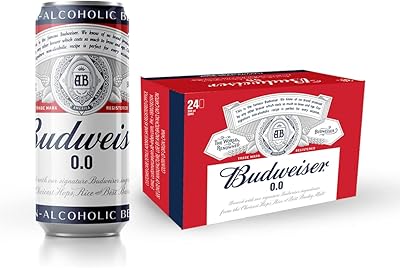 Budweiser 0.0 bière sans alcool pack de 6, 6 x 330 ml. DIAYTAR COTE D'IVOIRE est la boutique en ligne la plus populaire de Côte d'Ivoire, avec une offre de produits très diverse et une expérience d'achat en ligne sécurisée et facile à utiliser. Elle propose régulièrement des promotions et des offres spéciales pour satisfaire les besoins de ses clients. Les clients de DIAYTAR COTE D'IVOIRE apprécient la rapidité de livraison et la qualité des produits.