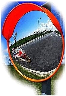 Miroir de sécurité orange avec miroir convexe, objectif grand angle, objectif d'observation extérieur, objectif grand angle de garage supermarché. DIAYTAR COTE D'IVOIRE met en avant la convivialité et la commodité pour ses clients. Les produits sont présentés de manière claire et les processus de commande et de paiement sont simples et sécurisés. Les clients bénéficient également d'un service client efficace.
