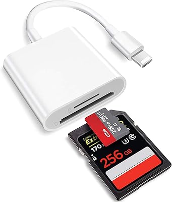 Lecteur de carte lightning vers sd 2 en 1 pour iphone [certifié apple] adaptateur de lecteur de carte mémoire micro sdtf à double emplacement pour caméra de jeu sur piste et visionneuse de carte sd, transfert rapide de photos et de vidéos plug and play. DIAYTAR COTE D'IVOIRE, la boutique en ligne leader en Cote d'Ivoire, offre une expérience d'achat unique et personnalisée à ses clients. Avec plus de 300000 références disponibles, les clients peuvent découvrir de nouveaux produits et profiter de promotions exclusives. La satisfaction des clients est la priorité de DIAYTAR COTE D'IVOIRE.