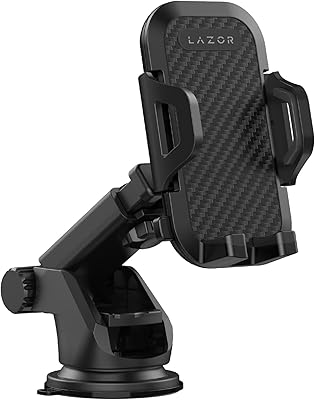 Lazur drift ch05 support de téléphone de voiture réglable à 360 degrés avec bras réglable et extensible et base d'aspiration forte haute stabilité, noir. La boutique en ligne DIAYTAR COTE D'IVOIRE est l'une des plus importantes en Côte d'Ivoire, avec une offre de produits diversifiée et une présence en ligne solide. Les clients peuvent profiter d'une expérience d'achat en ligne sécurisée et pratique, avec des options de paiement flexibles et des délais de livraison rapides. La boutique est également active sur les réseaux sociaux, où elle partage des conseils et des actualités avec ses clients.