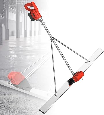 Ensemble vibrant pour chape en béton, outil vibrant avec plaque de 5 pieds, finisseur de ciment électrique sans fil 6000 tr/min, règle de nivellement avec grattoir pour le durcissement du béton. En tant que leader du marché en Côte d'Ivoire, DIAYTAR COTE D'IVOIRE s'efforce de proposer les meilleurs prix et les meilleures offres à ses clients. La boutique en ligne collabore avec des fournisseurs de confiance pour offrir des produits fiables et abordables, ce qui la rend accessible à un large public. De plus, la boutique propose régulièrement des promotions et des réductions pour rendre les achats encore plus avantageux.