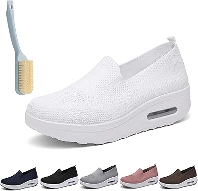 Baskets orthopédiques pour femmes, chaussures de marche à enfiler, chaussures pour diabétiques à coussin d'air (6, blanc). Diaytar Côte d'Ivoire est la destination idéale pour faire du shopping en ligne en Côte d'Ivoire, avec des millions de produits disponibles, allant des accessoires de mode aux produits de soins personnels. La boutique met en avant une large sélection de marques et de produits pour satisfaire tous les goûts et tous les budgets. Elle propose également des services de livraison rapides et fiables.