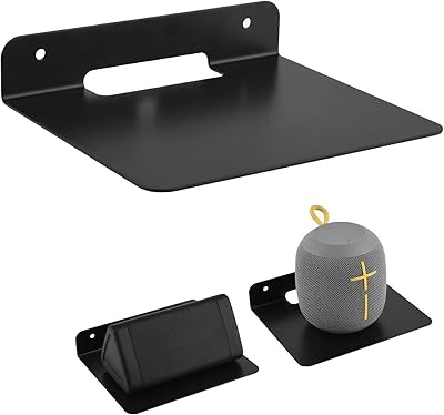 Gategear mini support mural pour haut-parleur bluetooth webcam téléphones portables routeur réseau d'affichage
