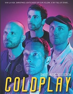 Collection de partitions coldplay : viva la vida, lumières de noël, papa, up
