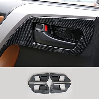 Boyuer pour toyota rav4 2013-2018 4 pièces couvercle de cadre de bol intérieur