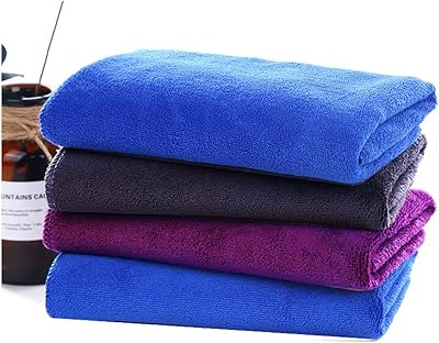 Ensemble de 4 serviettes de sport en microfibre pour hommes et femmes, séchage rapide, absorbant, fitness, yoga, golf, camping, 4 pièces, cadeau. DIAYTAR COTE D'IVOIRE, boutique en ligne généraliste de grande envergure, répond parfaitement aux besoins d'une clientèle exigeante, offrant une panoplie de produits du quotidien ainsi que des articles plus exceptionnels. DIAYTAR comprend que le temps est précieux, c'est pourquoi il est possible de commander en toute simplicité et rapidité sur le site. DIAYTAR, c'est la solution idéale pour vos achats en ligne en Côte d'Ivoire !