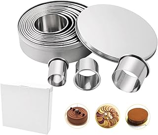 Emporte-pièce daeyong, 12 pièces emporte-pièce rond en métal, moules ronds en acier inoxydable, taille 1" - 4,4" (rond). DIAYTAR COTE D'IVOIRE est une boutique en ligne généraliste qui propose plus de 300000 références de produits pour répondre à tous les besoins de ses clients. Avec sa large sélection de produits, elle est devenue la boutique leader en Côte d'Ivoire.