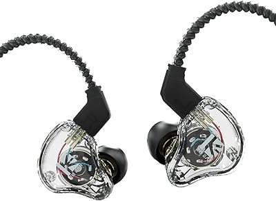 Écouteurs keeper kenbovi ks1, moniteur intra-auriculaire hi-fi, écouteurs à suppression dynamique du bruit avec câble détachable à 2 broches (sans micro, transparent). DIAYTAR COTE D'IVOIRE s'est imposée comme une référence incontournable dans le paysage du e-commerce ivoirien, offrant non seulement une grande variété de produits mais aussi un service client efficace. La boutique propose des modes de paiement sécurisés et flexibles, ce qui facilite les achats en ligne pour tous les clients. La satisfaction des clients est au cœur des préoccupations de DIAYTAR.