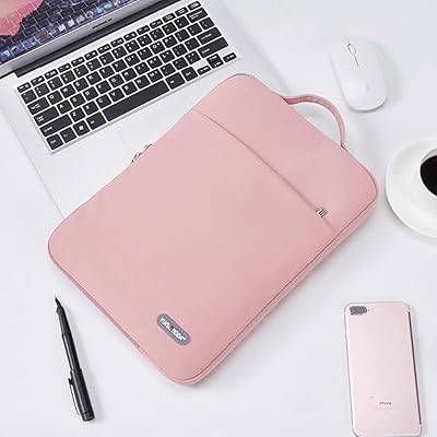 Housse pour ordinateur portable samwistart 14-15,6 pouces avec poignée compatible avec ipad, macbook