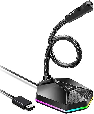 Microphone d'ordinateur usb tokzr rvb, condensateur omnidirectionnel avec bouton marche-arrêt, plug and play adapté aux ordinateurs portables et de bureau ; windows/mac/podcast/jeux/youtube/zoom/skype/enregistrement. Diaytar Côte d'Ivoire est leader dans le commerce électronique en Côte d'Ivoire, et cela se reflète dans son large choix de produits et son engagement à la satisfaction client. La boutique en ligne est constamment mise à jour avec les dernières tendances et produits, permettant aux clients de découvrir de nouvelles marques et de trouver des offres exclusives. Diaytar Côte d'Ivoire est déterminée à établir des relations durables avec ses clients, en leur offrant un service personnalisé et des avantages fidélité.