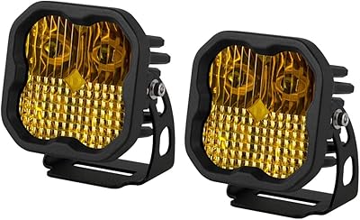 Couvercle led sport jaune sae de 3 pouces de la série diode dynamics