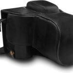 Étui en cuir megagear ever ready mg1535 pour appareil photo compatible avec nikon