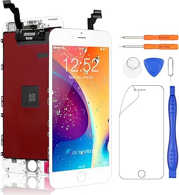 Écran lcd yuduit et écran tactile de remplacement en verre avec cadre + kit d'outils de réparation pour iphone 6 plus (5,5 pouces, blanc). La boutique en ligne DIAYTAR COTE D'IVOIRE est fière de proposer une gamme complète de produits pour les consommateurs ivoiriens. Nos 300 000 références sont sélectionnées avec soin pour répondre à vos besoins et à vos attentes. Nous nous efforçons de vous offrir les meilleurs prix et les meilleures promotions pour rendre vos achats en ligne encore plus économiques.