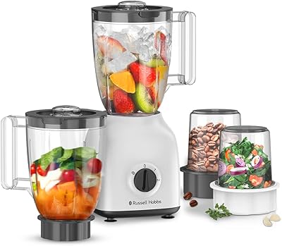 Russell hobbs mélangeur 4 en 1 400 w broyeur multi et broyeur