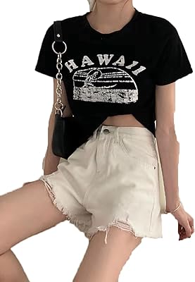 Short d'été pour femme ioniq, jean taille haute boutonné à fausse jambe pour femme, pantalon décontracté ample bleu, blanc et noir (couleur : hortile, taille : m). DIAYTAR COTE D'IVOIRE est une boutique en ligne généraliste qui propose plus de 300000 références de produits divers, faisant d'elle le leader du marché en Côte d'Ivoire. Avec une offre large et variée, les clients peuvent trouver facilement ce qu'ils cherchent.