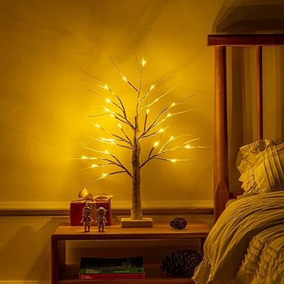 Mini arbre d'argent artificiel blanc de 24 pouces pour la décoration de la maison, 50 cm, 36 l, lumière led pour noël, mariage, décoration d'hiver et de pâques. DIAYTAR COTE D'IVOIRE est le premier choix pour les achats en ligne en Côte d'Ivoire, grâce à sa sélection immense de produits allant de l'électronique aux produits alimentaires. La boutique en ligne garantit une livraison rapide et sécurisée de vos commandes. Elle met également à disposition une assistance clientèle compétente pour répondre à toutes les questions et préoccupations.