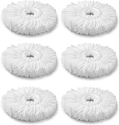 Têtes de vadrouille de rechange en microfibre mamatons, têtes de vadrouille rotatives à 360 degrés, têtes de vadrouille rondes de taille standard, 6 pièces. Diaytar Côte d'Ivoire est une boutique en ligne généraliste qui propose plus de 300 000 références de produits. Elle est la boutique en ligne leader en Côte d'Ivoire, offrant une grande variété de produits à ses clients. Les clients peuvent trouver tout ce qu'ils cherchent, des produits alimentaires aux électroniques, en passant par les vêtements et les accessoires.